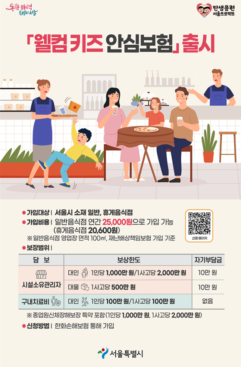 서울에서 노키즈존을 줄이려고 나온 정책